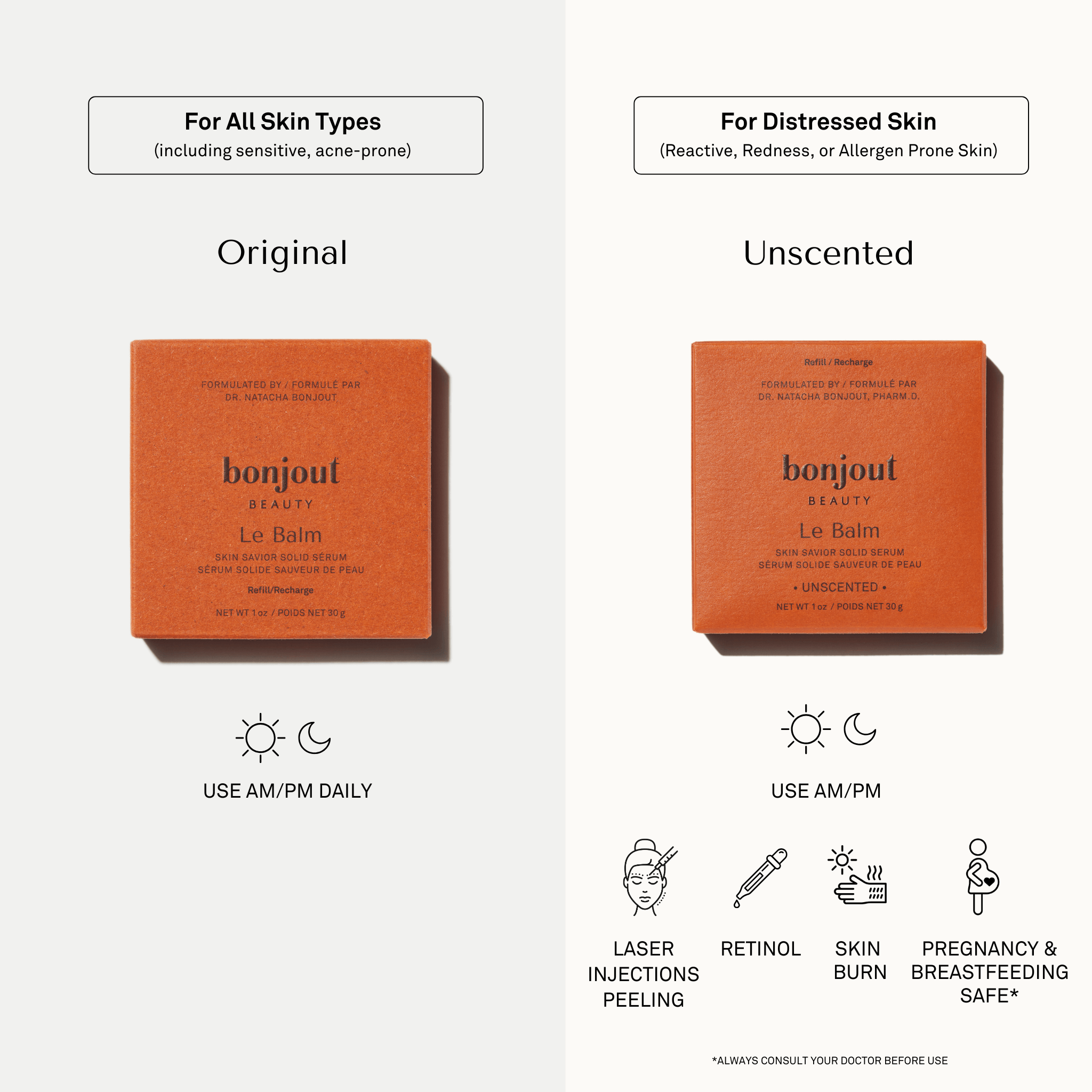 Le Balm Unscented - Refill