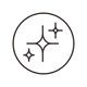 Icon of sparkles