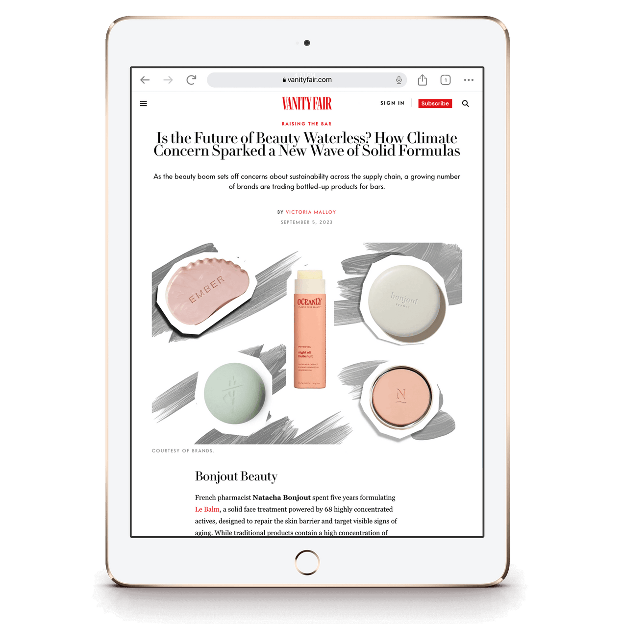 Vanity Fair's Article