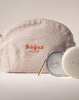 Bonjout Beauty's Le Balm Set including Le Balm Product, Golden Spatula and Branded Linen Bag