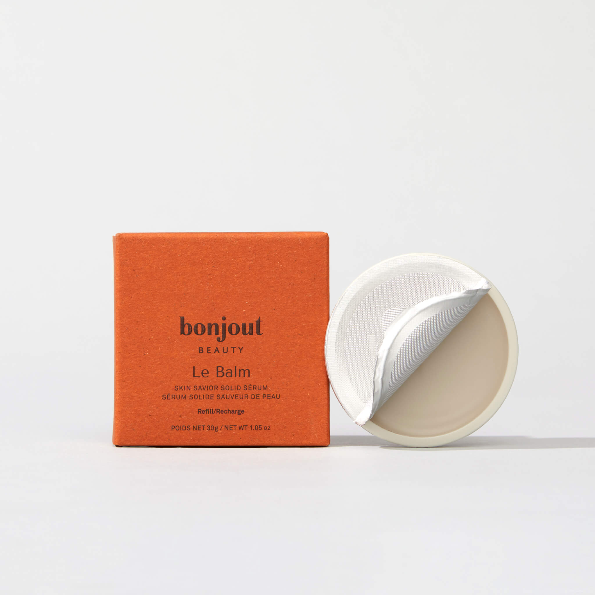 Bonjout Beauty&#39;s Le Balm product refill tin with box